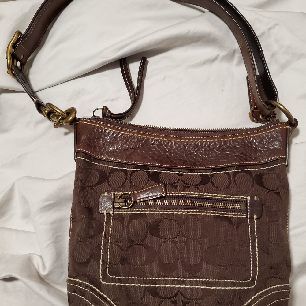 Coach signature bag
